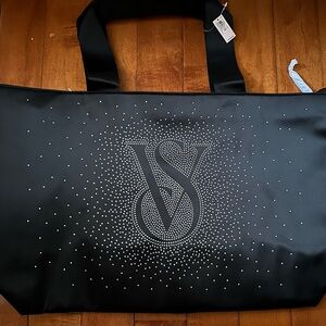 Victoria's Secret Black Tote Bag